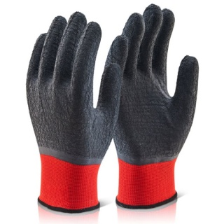 Beeswift MP4FC Multi-Purpose Fully Coated Latex Polyester Knitted Glove Black
